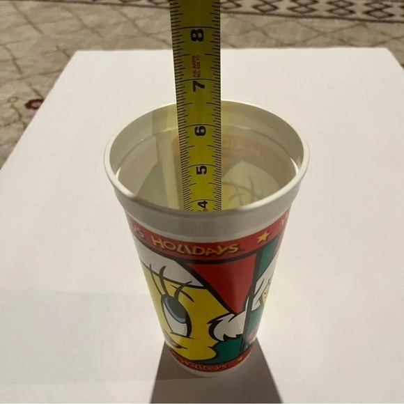 Vintage Looney Tunes Tweety Bird Coca-Cola ICEE Promo 16oz. Plastic Cup - Picture 9 of 10